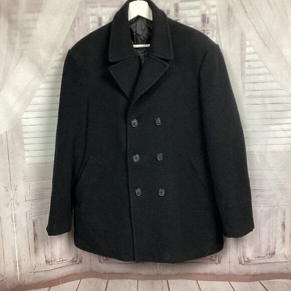 Lauren Ralph Lauren Wool Cashmere Blend Pea Coat 42R